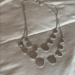 Silver dressup necklace